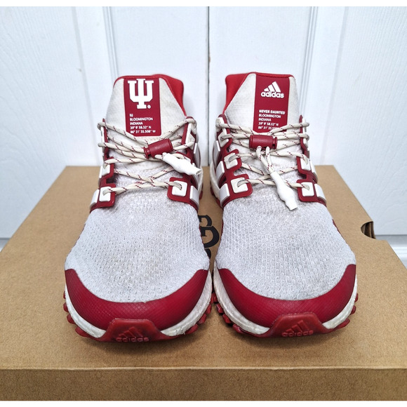 Adidas UltraBoost 1.0 ATR NCAA Pack Indiana Cloud White Team Red IG5880 size 9 main image 7
